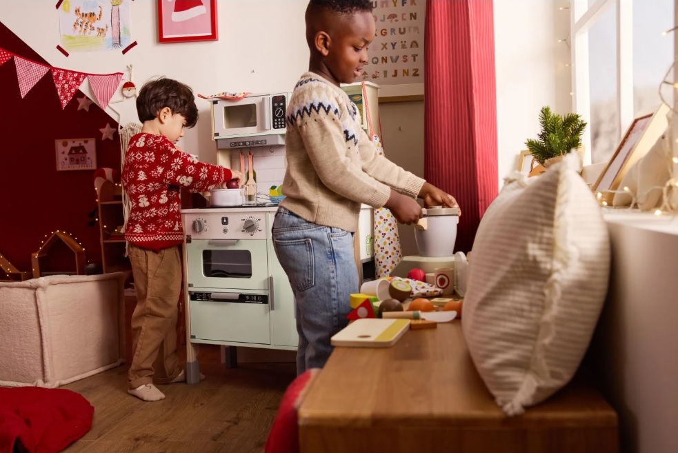 KidLand Drevená detská kuchynka Wood 486031 1